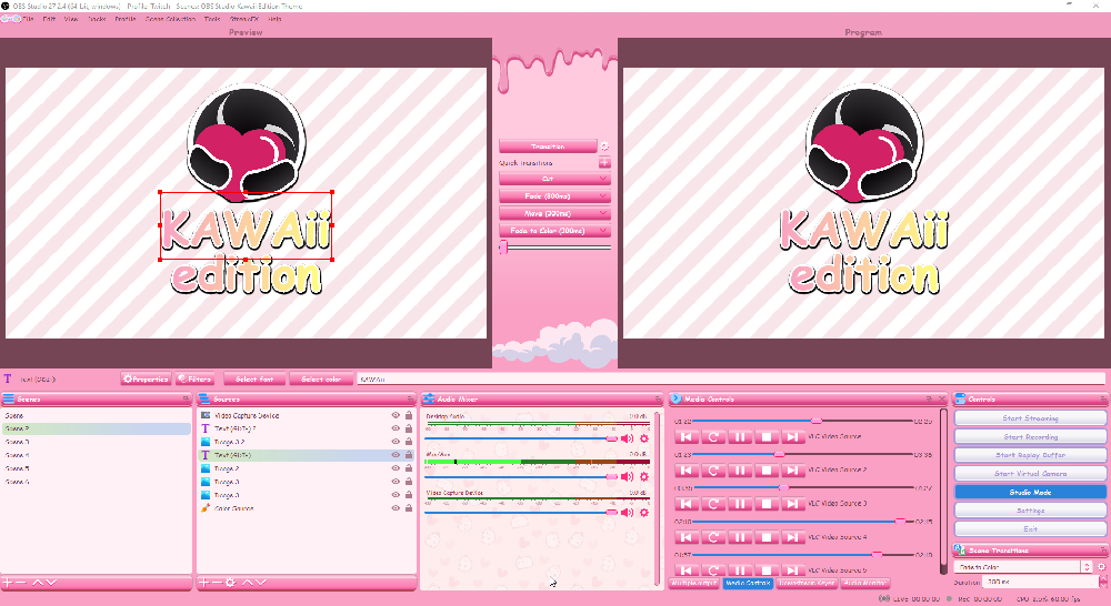 Kawaii Edition 0.3 粉色卡哇伊主题